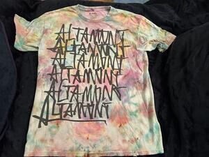 VINTAGE Y2K UNISEX ALTAMONT TIE DYE TEE L